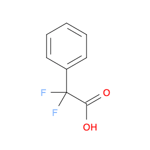 Benzeneacetic acid, a,a-difluoro-