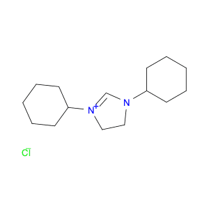 1H-Imidazolium, 1,3-dicyclohexyl-4,5-dihydro-, chloride