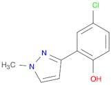4-chloro-2-(1-methyl-1H-pyrazol-3-yl)phenol