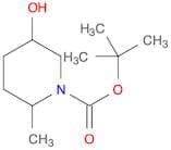 1-​Piperidinecarboxylic acid, 5-​hydroxy-​2-​methyl-​, 1,​1-​dimethylethyl ester