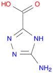1H-​1,​2,​4-​Triazole-​3-​carboxylic acid, 5-​amino-