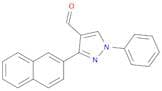 3-(2-Naphthyl)-1-phenyl-1h-pyrazole-4-carbaldehyde