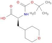 (2S)-2-[(Tert-butoxycarbonyl)amino]-3-tetrahydro-2H-pyran-4-ylpropanoic acid