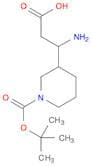 3-Amino-3-(1-(tert-butoxycarbonyl)piperidin-3-yl)propanoic acid