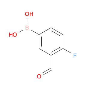 Boronic acid, (4-fluoro-3-formylphenyl)-