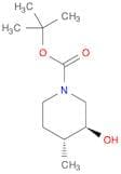 tert-Butyl (3R,4S)-rel-3-hydroxy-4-methylpiperidine-1-carboxylate