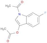 1-Acetyl-6-fluoro-1H-indol-3-yl acetate