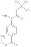 Hydrazinecarboxylic acid, 1-[4-(ethoxycarbonyl)phenyl]-,1,1-dimethylethyl ester