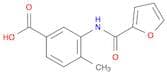 3-(Furan-2-amido)-4-methylbenzoic acid