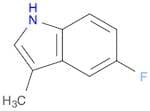 1H-Indole, 5-fluoro-3-methyl-