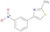 2-Methyl-4-(3-nitrophenyl)-1,3-thiazole