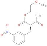 Butanoic acid, 2-[(3-nitrophenyl)methylene]-3-oxo-, 2-methoxyethylester