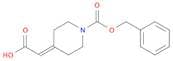 1-Cbz-Piperidin-4-ylidene-acetic acid