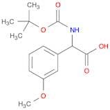 (N-BOC-Amino)(3-methoxyphenyl)acetic acid