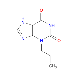 1H-Purine-2,6-dione, 3,7-dihydro-3-propyl-