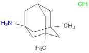 Tricyclo[3.3.1.13,​7]​decan-​1-​amine, 3,​5-​dimethyl-​, hydrochloride (1:1)