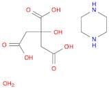 Tripiperazine bis(2-hydroxypropane-1,2,3-tricarboxylate) xhydrate