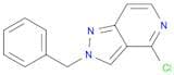 2-benzyl-4-chloro-2H-pyrazolo[4,3-c]pyridine