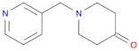1-((Pyridin-3-yl)methyl)piperidin-4-one
