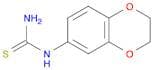 N-(2,3-dihydro-1,4-benzodioxin-6-yl)thiourea