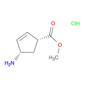 methyl (1R,4S)-4-aminocyclopent-2-ene-1-carboxylate hydrochloride
