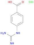 Benzoic acid, 4-​[(aminoiminomethyl)​amino]​-​, hydrochloride (1:1)