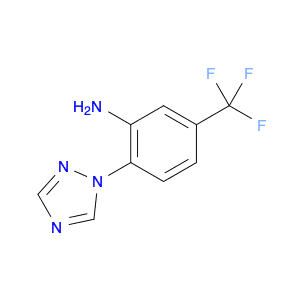2-[1,2,4]Triazol-1-yl-5-trifluoromethyl-phenylamine
