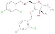 1-O-Methyl-3,5-bis-o-[(2,4-dichlorophenyl)methyl]-2-c-methyl-α-d-ribofuranoside