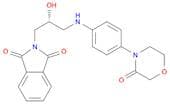 1H-Isoindole-1,3(2H)-dione,2-[(2R)-2-hydroxy-3-[[4-(3-oxo-4-morpholinyl)phenyl]amino]propyl]-