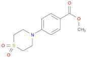 Methyl 4-(1,1-dioxidothiomorpholino)benzoate