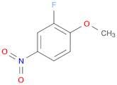 Benzene, 2-fluoro-1-methoxy-4-nitro-