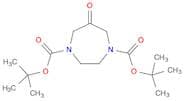 Di-tert-butyl 6-oxo-1,4-diazepane-1,4-dicarboxylate