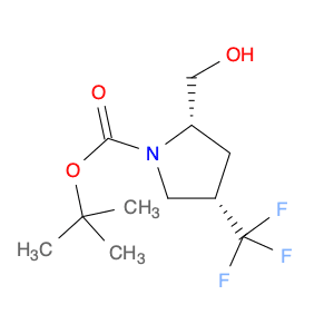 (2S,4S)-tert-Butyl 2-(hydroxymethyl)-4-(trifluoromethyl)pyrrolidine-1-carboxylate