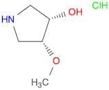 (3S,4R)-4-methoxypyrrolidin-3-ol hydrochloride