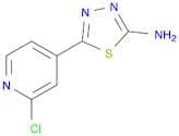 1,3,4-Thiadiazol-2-amine, 5-(2-chloro-4-pyridinyl)-