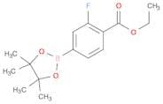 Ethyl 2-fluoro-4-(4,4,5,5-tetramethyl-1,3,2-dioxaborolan-2-yl)benzoate
