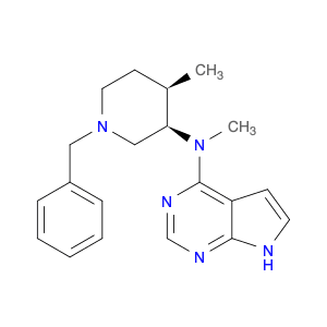 1H-Pyrrolo[2,3-d]pyrimidin-4-amine,N-methyl-N-[(3R,4R)-4-methyl-1-(phenylmethyl)-3-piperidinyl]-