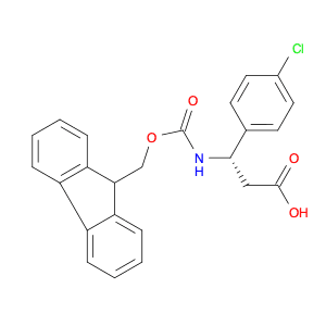 Benzenepropanoic acid,4-chloro-b-[[(9H-fluoren-9-ylmethoxy)carbonyl]amino]-,(bS)-