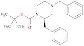 1-Piperazinecarboxylic acid, 2,4-bis(phenylmethyl)-, 1,1-dimethylethylester, (2R)-