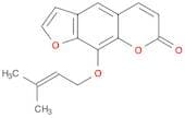 7H-Furo[3,2-g][1]benzopyran-7-one, 9-[(3-methyl-2-butenyl)oxy]-