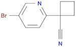 1-(5-Bromo-2-pyridinyl)-cyclobutanecarbonitrile