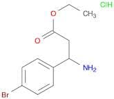Ethyl 3-amino-3-(4-bromophenyl)propanoate hydrochloride
