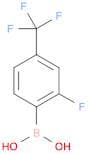 Boronic acid, [2-fluoro-4-(trifluoromethyl)phenyl]-