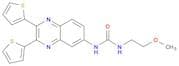 1-(2,3-Di(thiophen-2-yl)quinoxalin-6-yl)-3-(2-methoxyethyl)urea