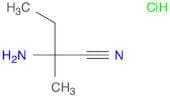Butanenitrile, 2-amino-2-methyl-, monohydrochloride