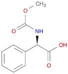 Benzeneacetic acid, a-[(methoxycarbonyl)amino]-, (aR)-