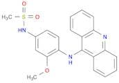 Methanesulfonamide, N-[4-(9-acridinylamino)-3-methoxyphenyl]-