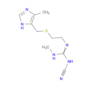 (Z)-3-cyano-1-methyl-2-(2-{[(5-methyl-1H-imidazol-4-yl)methyl]sulfanyl}ethyl)guanidine