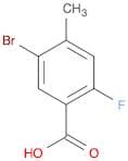 Benzoic acid, 5-bromo-2-fluoro-4-methyl-