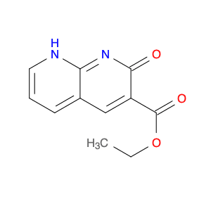 1,8-Naphthyridine-3-carboxylic acid, 1,2-dihydro-2-oxo-, ethyl ester